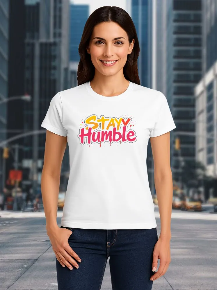 women s stayy humble t shirt