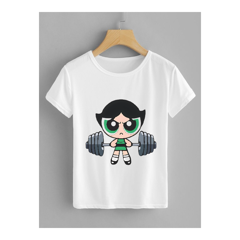 Power puff girls t-shirts white