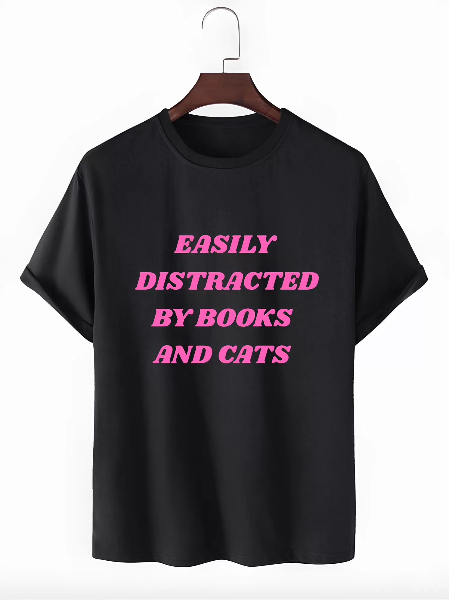 Easily Distracted (Black Tshirt)