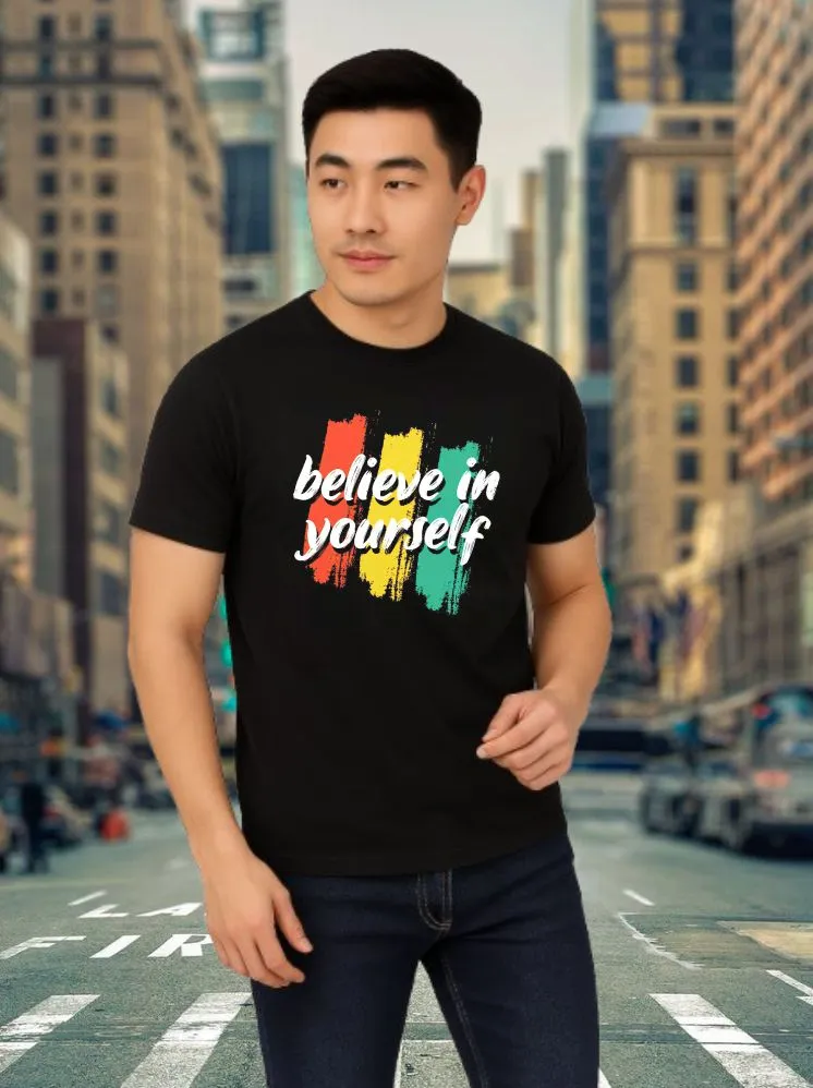 BELIEVE ROUND NECK T SHRAT