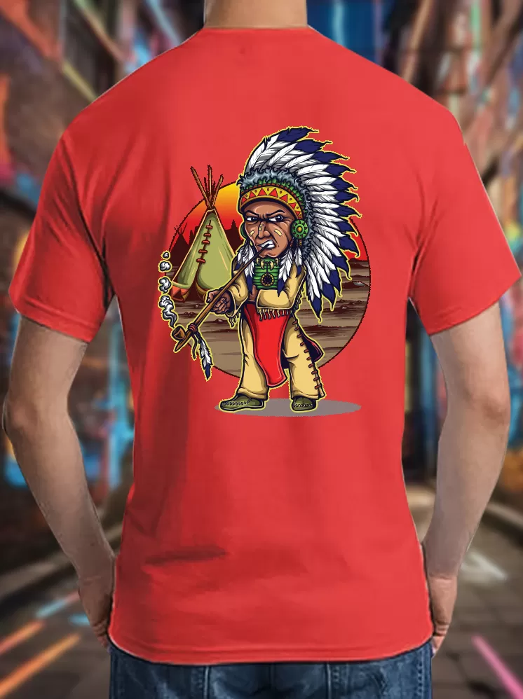 Red Deadshot Prints T-shirts